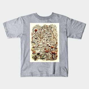 Ice glazed branches Kids T-Shirt